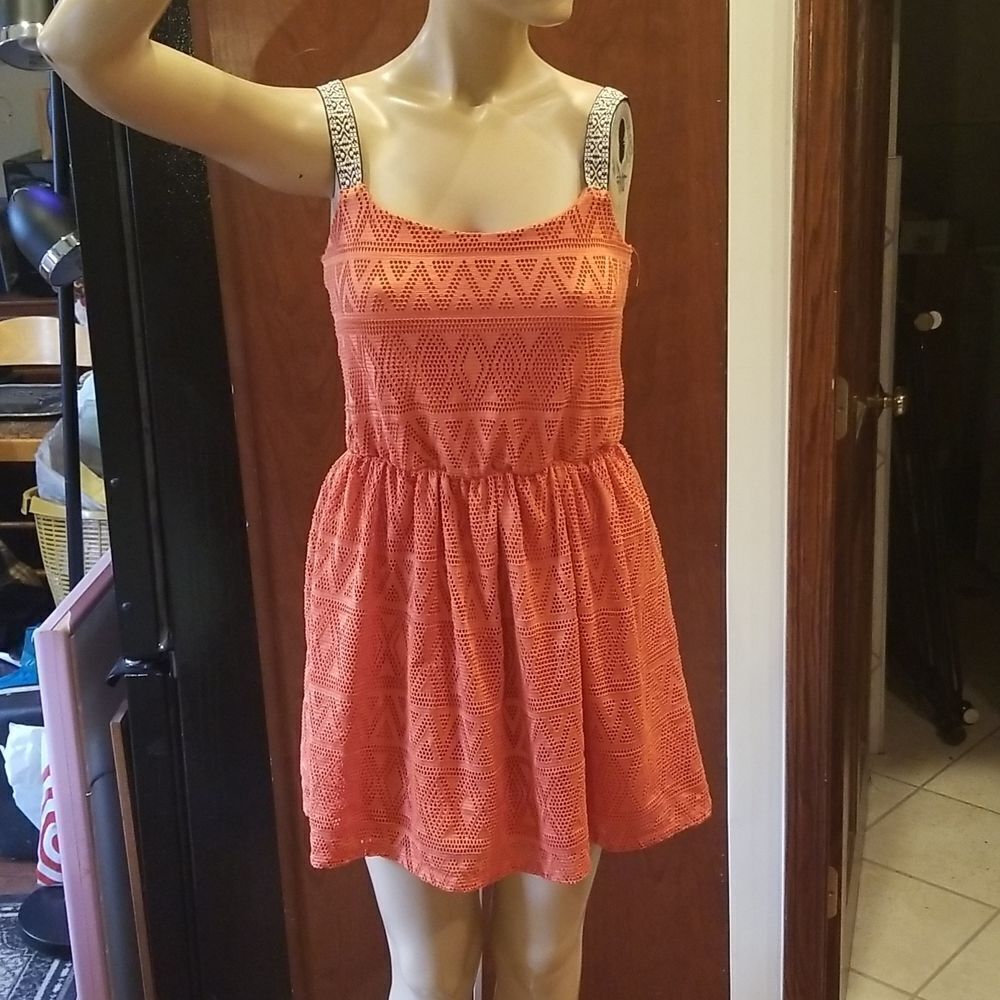 Three Pink Hearts XS Strappy Summer Dress